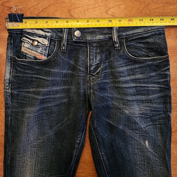 Women's Diesel Denim Jeans Size 27 - Picture 9 of 11